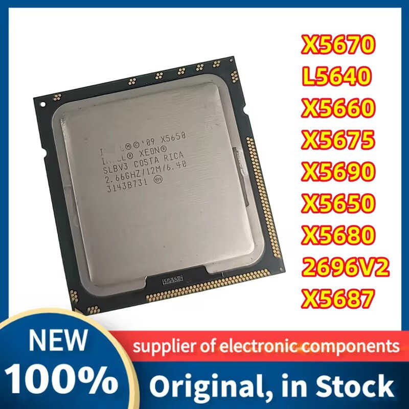 ❤ ซีพียู Xeno Lga1366 X5650 X5660 X5670 X5675 X5680 X5690 2696V2 X5687 X5640