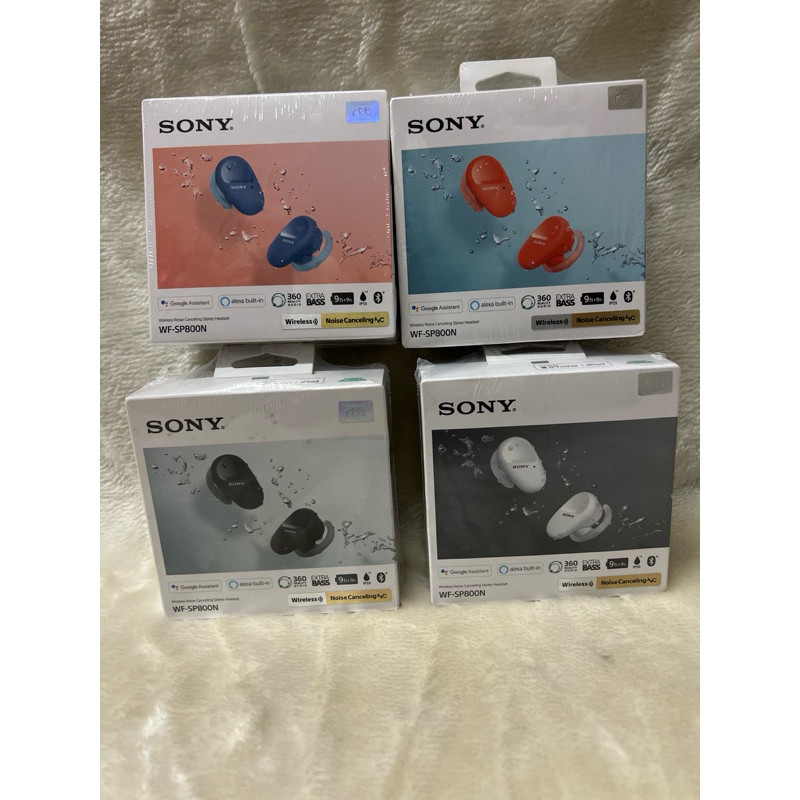 พร้อมจัดส่งครับ หูฟัง Sony WF-SP800N, มือ1 ใหม่แกะกล่อง