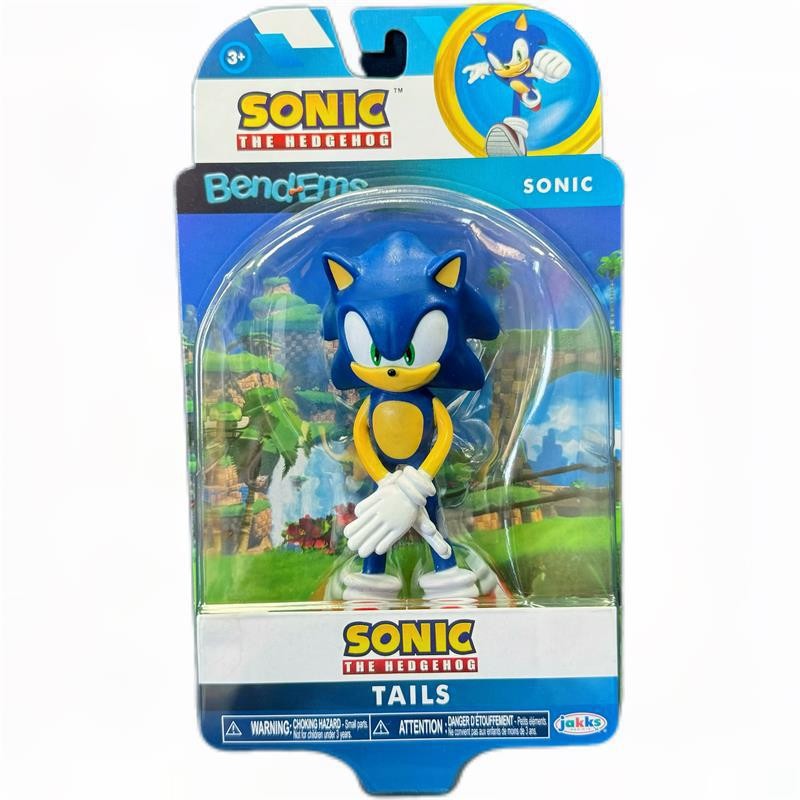 SONIC Super Sonic Wire Doll ตุ๊กตาซุปเปอร์โซนิคเมาส์ฟิกเกอร์โมเดลของเล่นเด็กที่สามารถเคลื่อนย้ายมือ