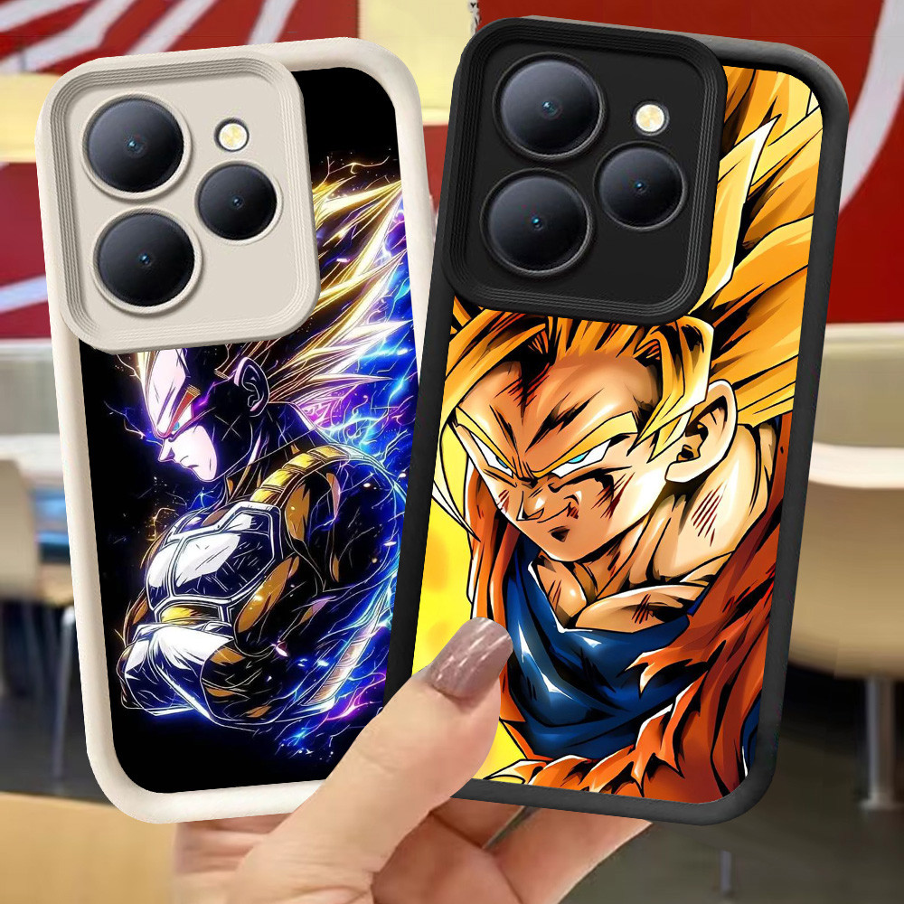 XI98 Dragon Ball Z สําหรับ Tecno Pova 7 5 6 Pro Camon 40 12 5G สีดําสีขาว