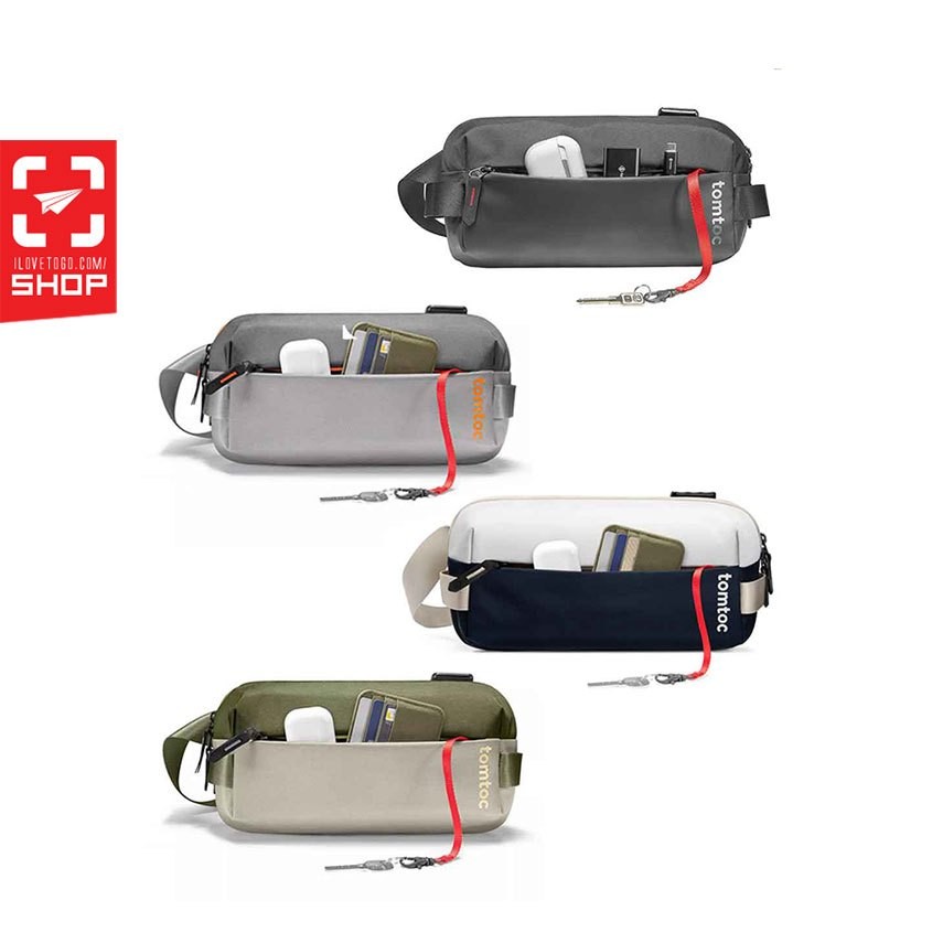 ♞,♘,♙กระเป๋า tomtoc - Urban Sling Bag with 8-inch Minimalist EDC dvk