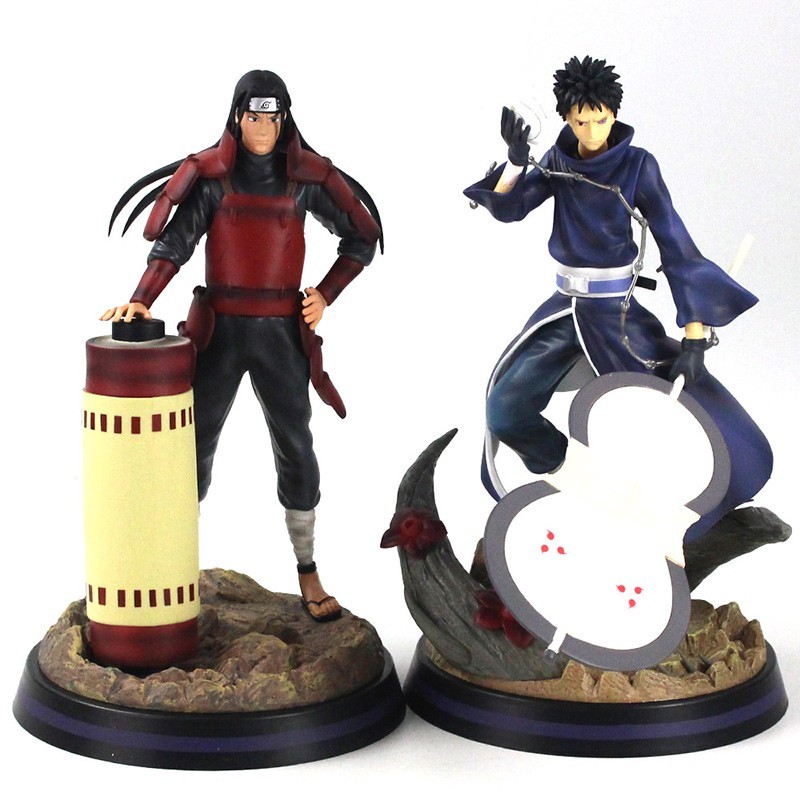 ในสต็อก 29-30 ซม.อะนิเมะ NARUTO Shodai Hokage Uchiha Obito Action Figure ของเล่นอะนิเมะรูปรูปปั้นคริ