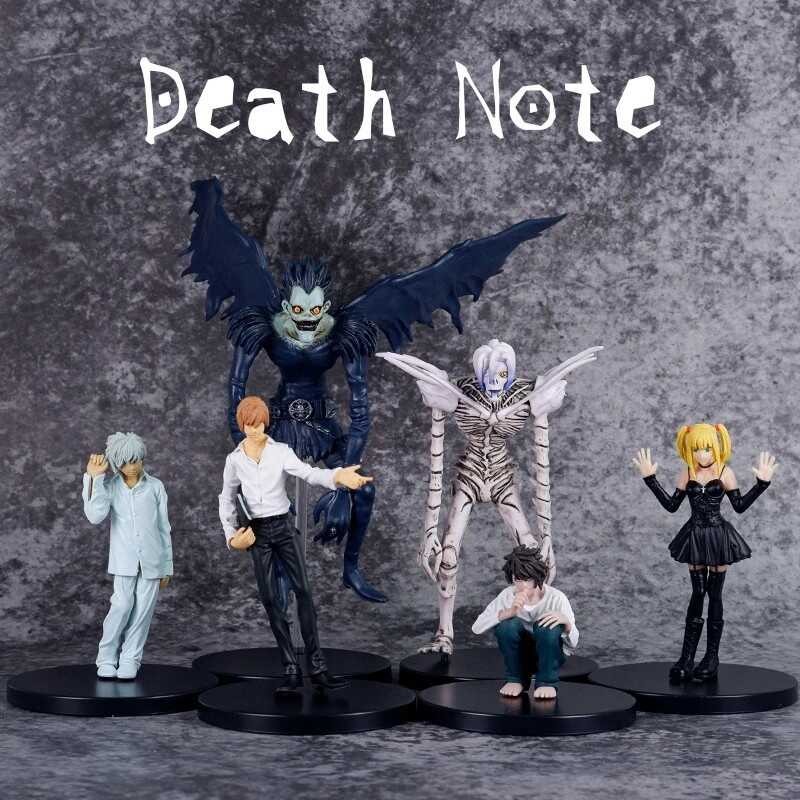 ◆ Anime Figure DEATH NOTE Yagami Light Ryuk Misamisa PVC Standing Model Pose Static Doll Gift O