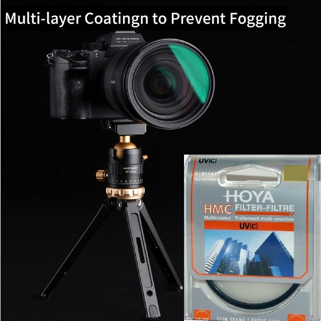 Hoya HMC UV(c) 37_40.5_43_46_49_52_55_58_62_67_72_77_82mm Filter Slim Frame Digital Multi Coated HMC