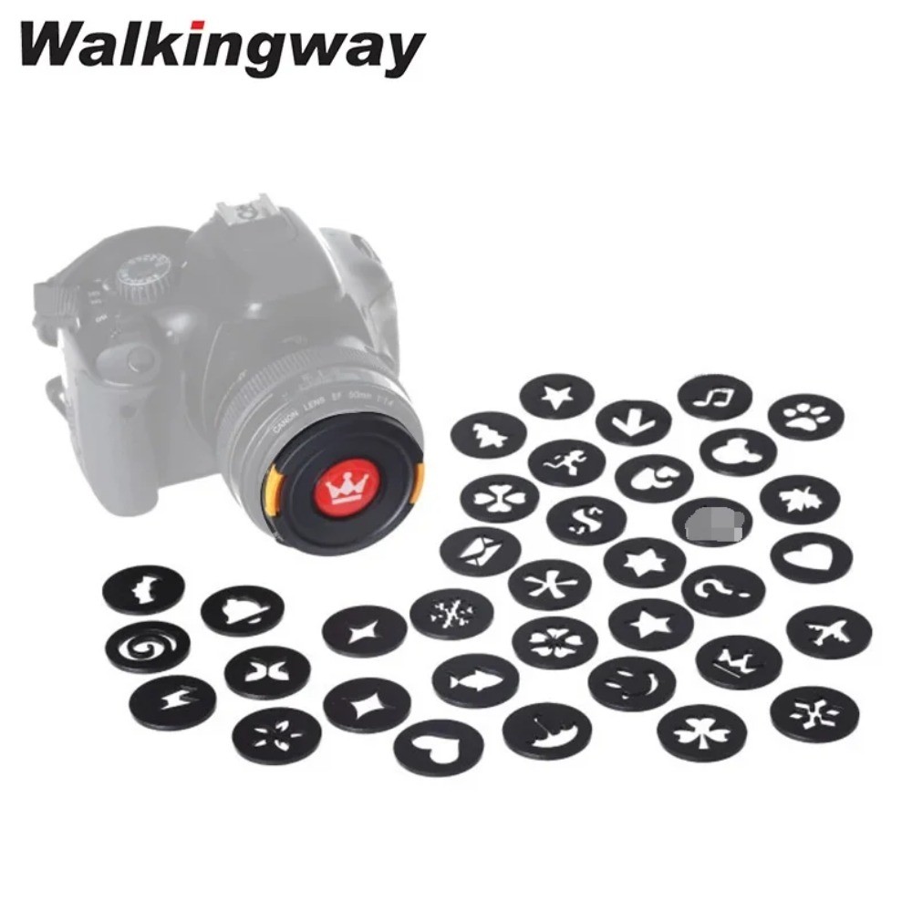 Bokeh Effect ฝาครอบเลนส์กรอง Bokeh ฝาครอบเลนส์ชุดเลนส์กล้องสําหรับศิลปะโรแมนติก Creative Night Scene