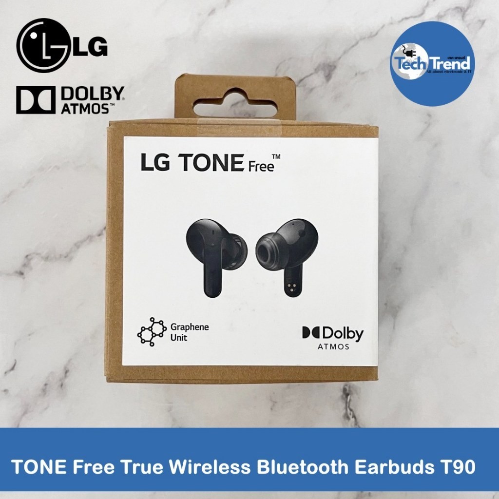 TONE Free True Wireless Bluetooth Earbuds T90Q หูฟังบลูทูธไร้สาย LG ตัดเสียงรบกวนแบบแอคทีฟ ระบบ Dol