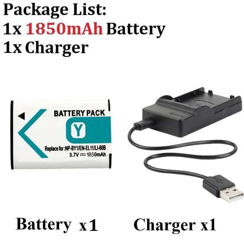 ▥ 1850Mah En-El11 EN El11 Np-By1 Li-60B D-Li78 Db-L70 แบตเตอรี่สําหรับ Nikon Coolpix S550 S560