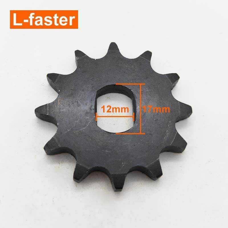 ▣ My1020z Bm1418zxf 12Mm 17Mm Shaft Dimension 14 Teeth Motor #428 Sprocket Gear
