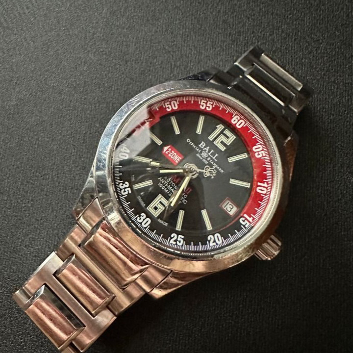 BALL Watch Engineer Master II GMT GM1032C Date Mens Automatic Watch with Box
