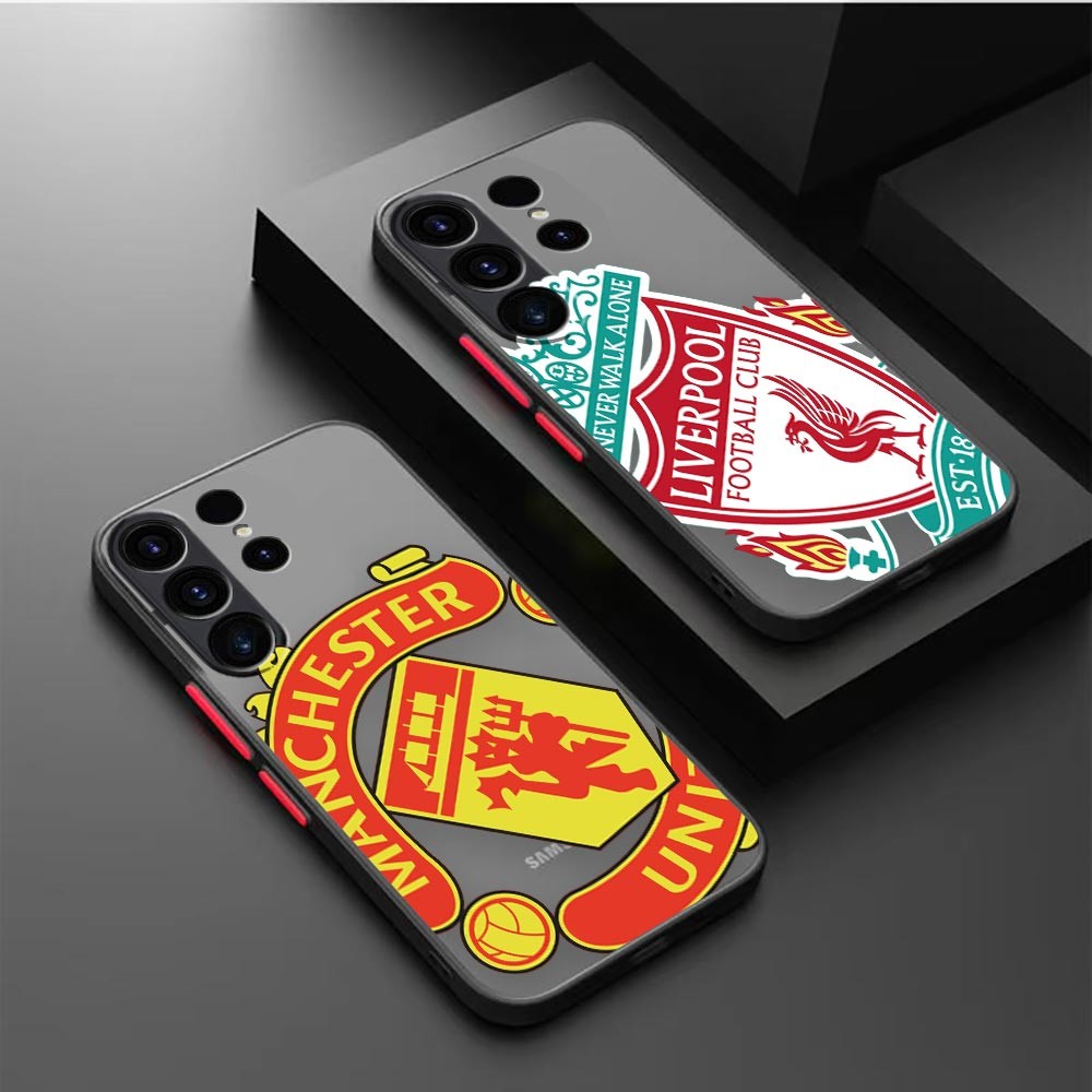 โทรศัพท์มือถือกรณี Liverpool Manchester Football Club FS11 สําหรับ Samsung S23FE S20FE S21FE S24FE S21 S20 S22 S23 S24 S25 S10 S30 Plus Ultra 5G S10 Lite