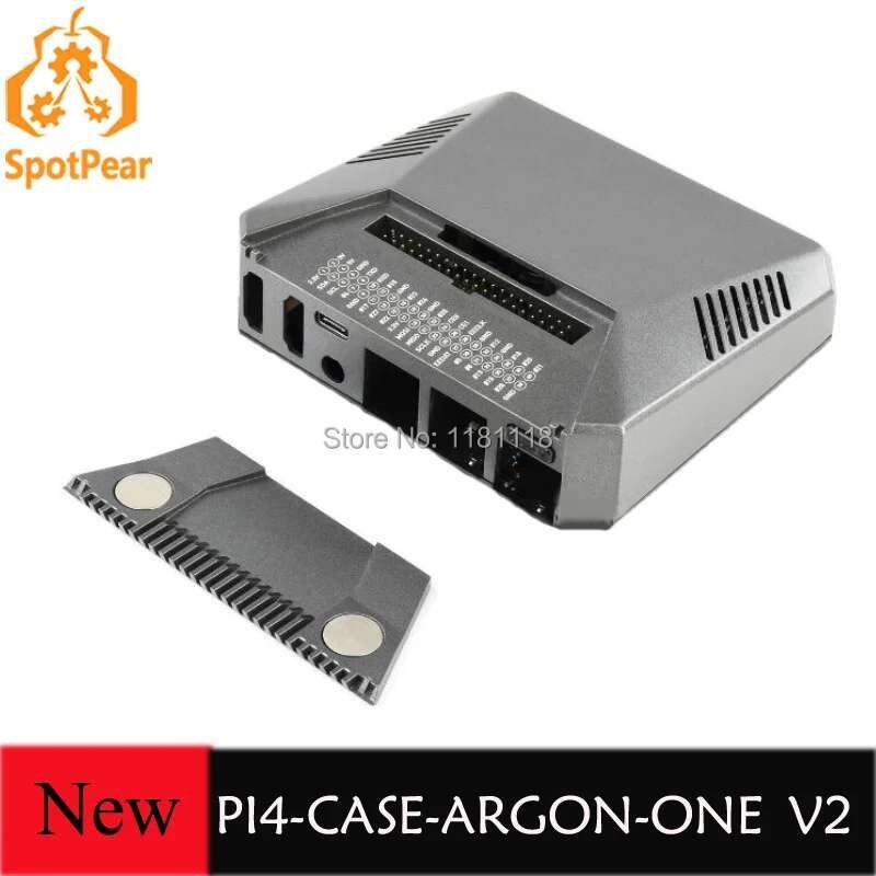 Raspberry Pi 4 Case เคสอลูมิเนียม Raspberry Pi 4 ARGON ONE V2