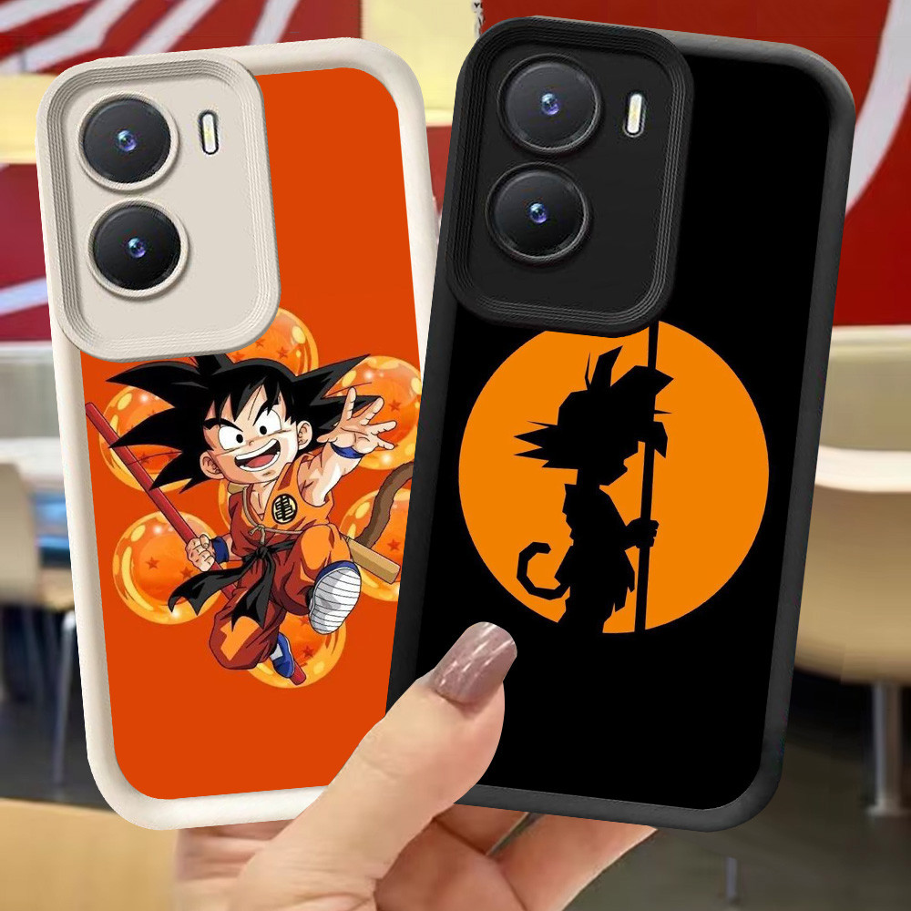 XI57 Dragon Ball สําหรับ VIVO Y33e IQOO Z9X 13 Z9 Y75 Y83 Y01 Z10 Y73 V17 5G สีดําสีขาว