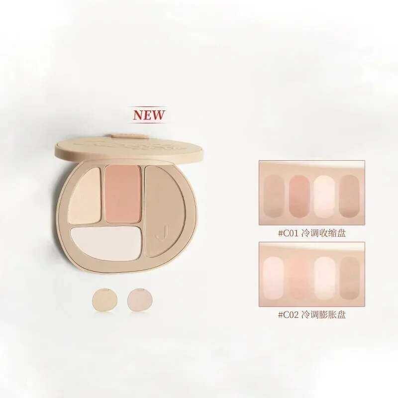 ▥ Original JOOCYEE Facial Contour Primer Setting Powder Highlight Shading Blush Base Foundation