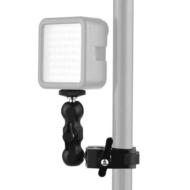 ❤ Andoer Multi-โคมไฟทำงานบอลล์เมาต์ Clamp Articulating แรงเสียดท