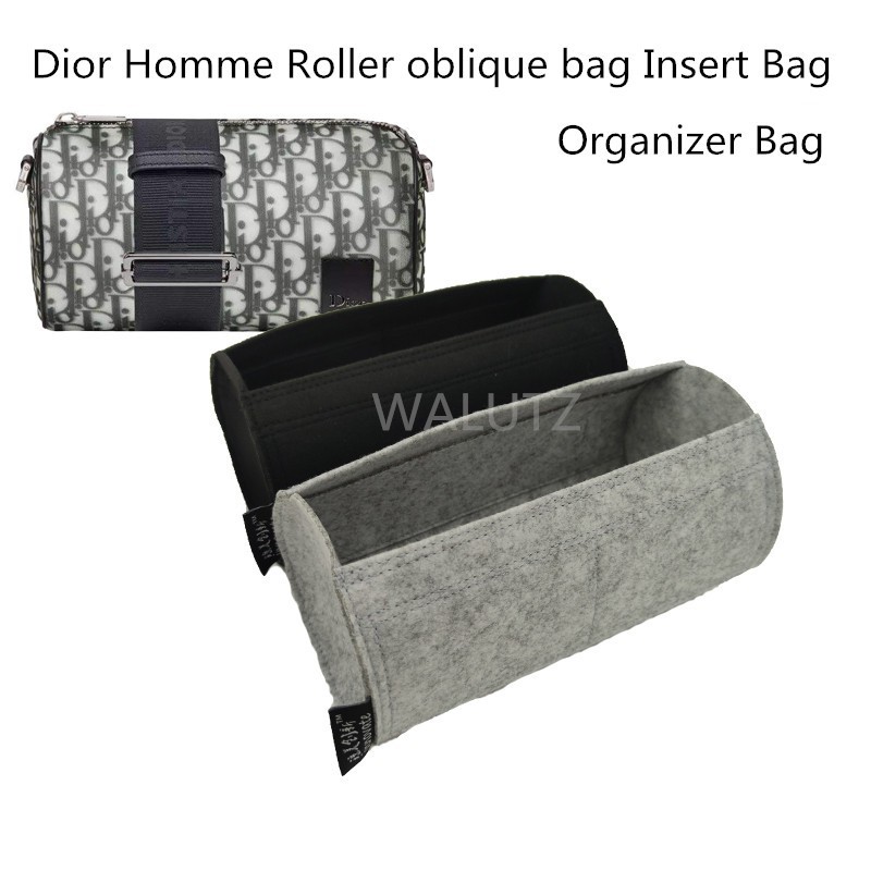 ในสต็อกในสต็อก #WALUTZ# (คลังสินค้าพร้อม) Felt Inner Bag Organiser Fit สําหรับ dior Homme Roller กระ