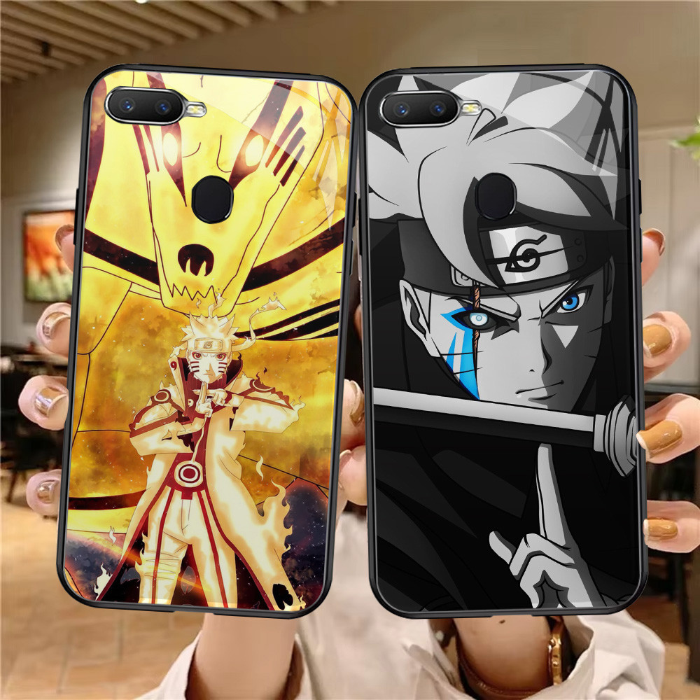 Z-38 Naruto Anime Cool สําหรับ OPPO A11K A12 F9 A12S F7 A5S A7 Realme 2 F5 Pro HD แก้ว