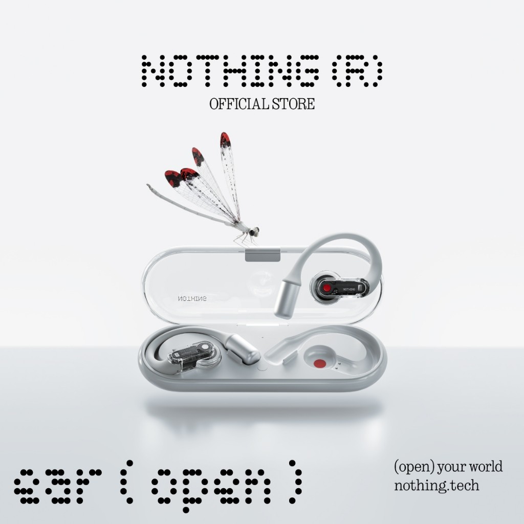 Nothing Ear (open) - White หูฟังไร้สาย Open Ear