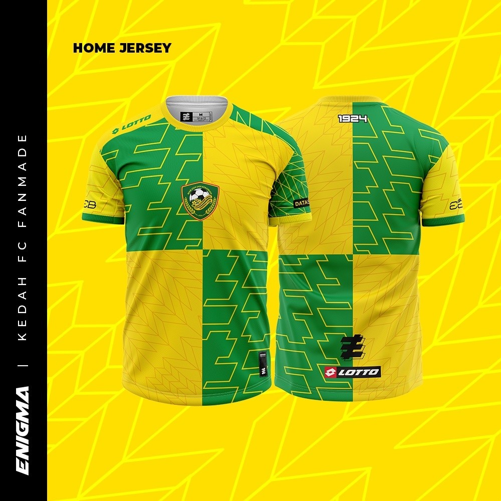 ในสต็อก KEDAH FC FANMADE JERSEY 2022 / KEDAH JERSEY 2022 / MICROFIBER BALL JERSEY