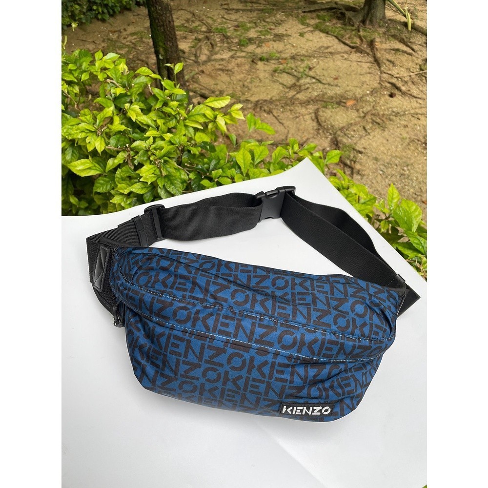 กระเป๋าคาดเอว Kenzo Monogram ของแท้