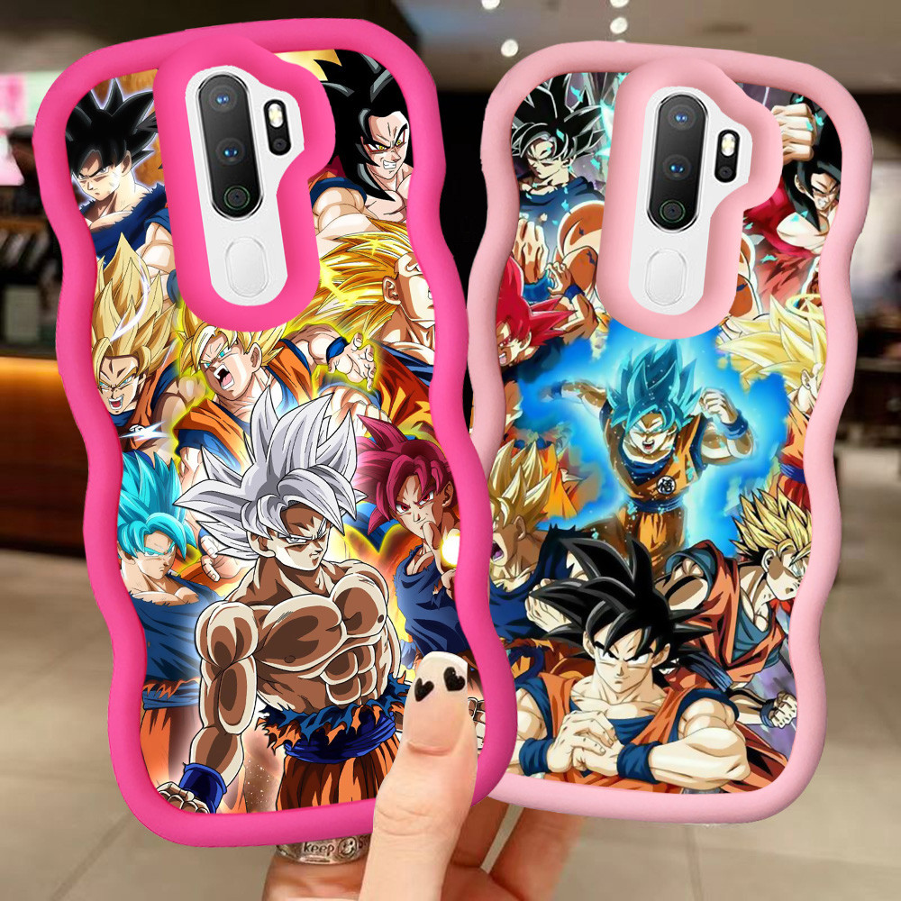 MERAH Z-30 Dragon Ball Red Black Pink Casing สําหรับ OPPO A9 F11 A5 2020