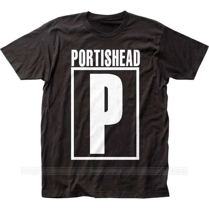 ใหม่แท้ Portishead P อัลบั้มโลโก้ผู้ใหญ่ Soft T เสื้อผู้ชายผู้หญิง SML X 2X รอบคอ vintage Tee เสื้อ