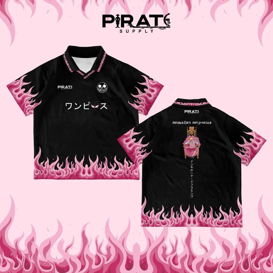 Jersey Vintage Doflamingo Jersey OP Vintage Donquixote Doflamingo Jersey Anime One Piece