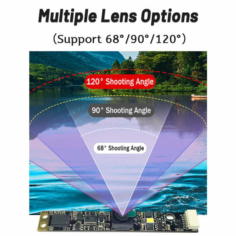 ❤ Ov5648 โมดูลกล้อง USB 68 120 องศาออโต้โฟกัสพร้อมแฟลชและ