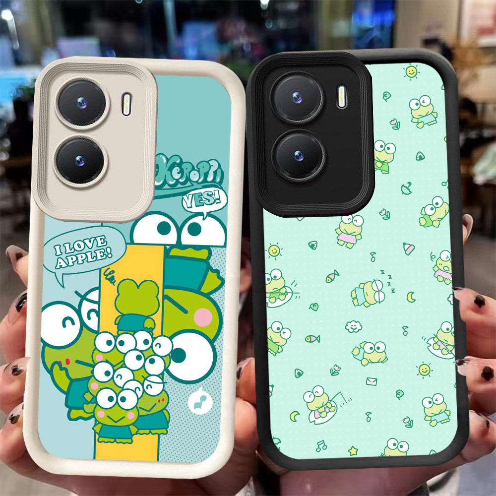 XI106 Kero-ppi สําหรับ VIVO Y33e IQOO Z9X 13 Z9 Y75 Y83 Y01 Z10 Y73 V17 5G สีดําสีขาว