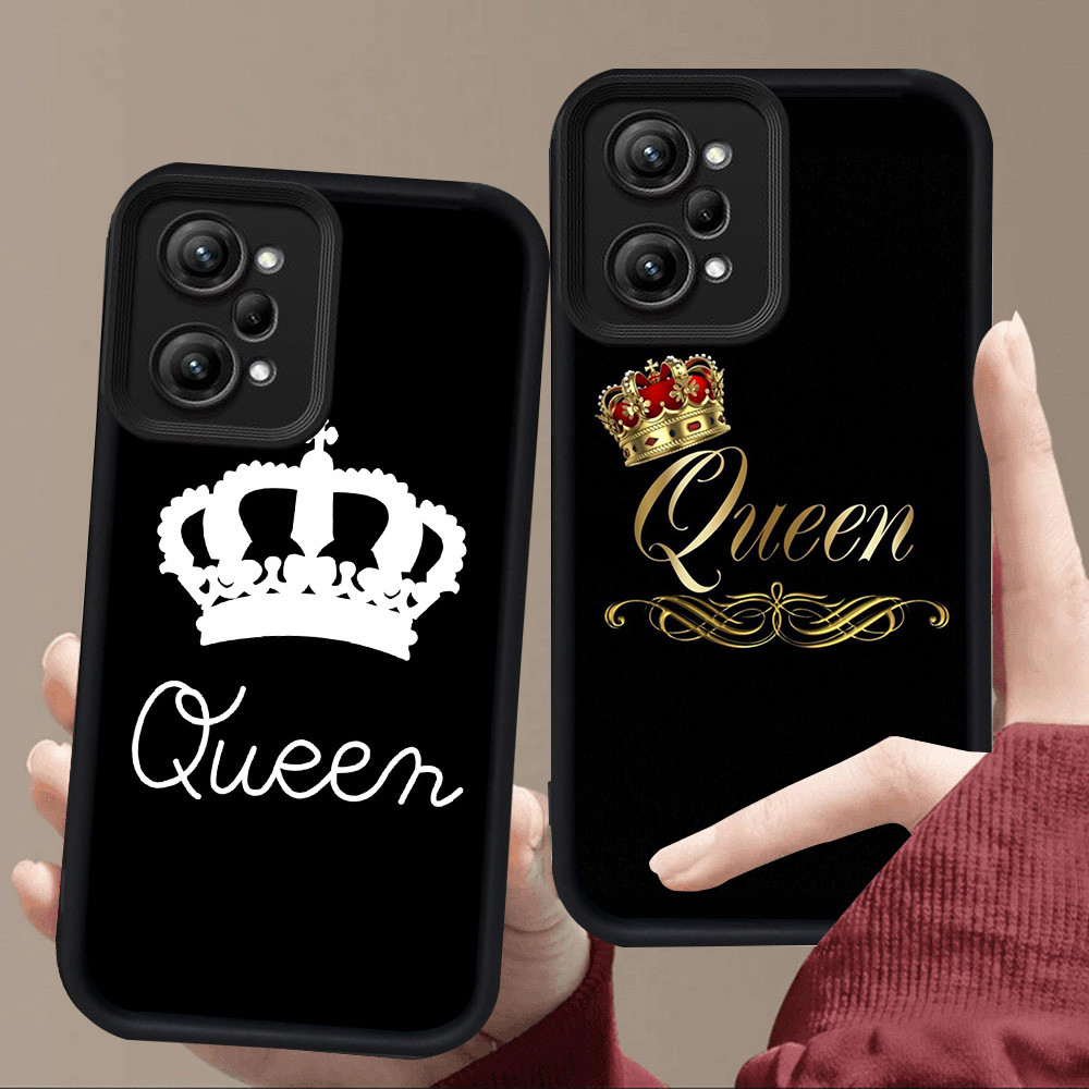 S-38 King Queen สําหรับ Xiaomi Redmi หมายเหตุ 13R 13 13C 12 12C Pro 5G ฝาครอบ