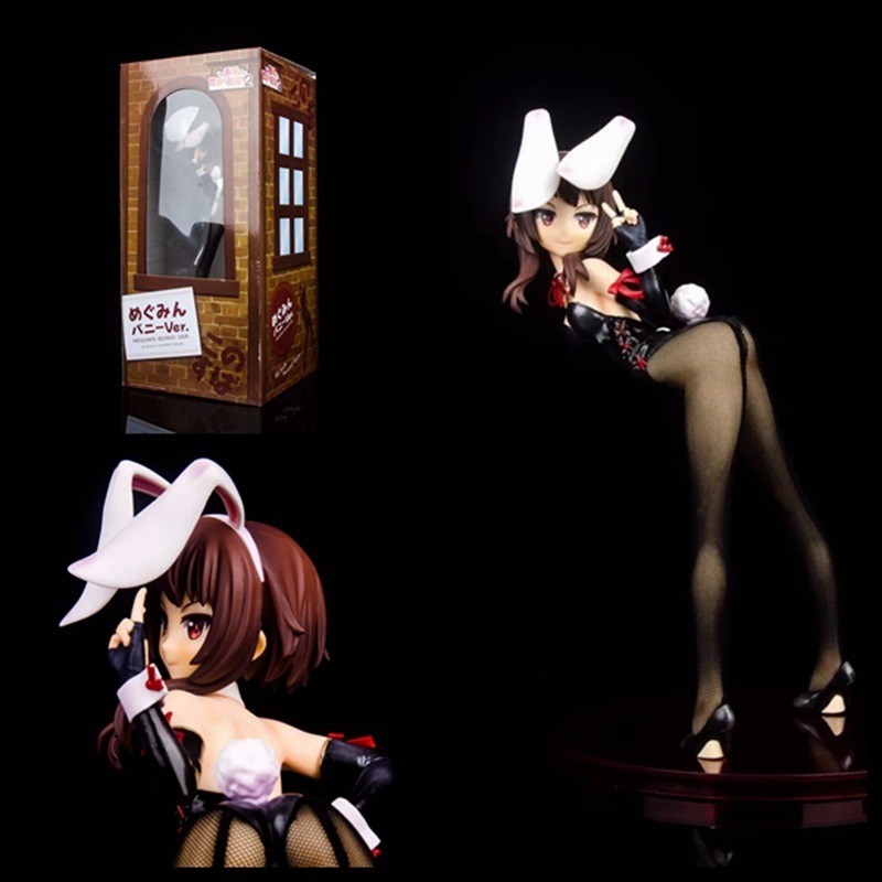 ส่วนลด Blessings for Beautiful World Megumi Bunny Girl Beautiful Girl Anime Model Chassis Figure Box