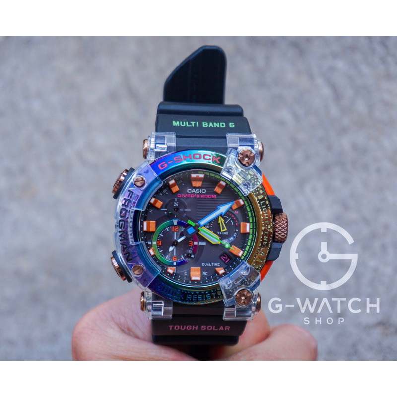 G-SHOCK GWF-A1000BRT-1A, GWF-A1000BRT-1, GWF-A1000BRT, GWF-A1000 Borneo Rainbow Frog