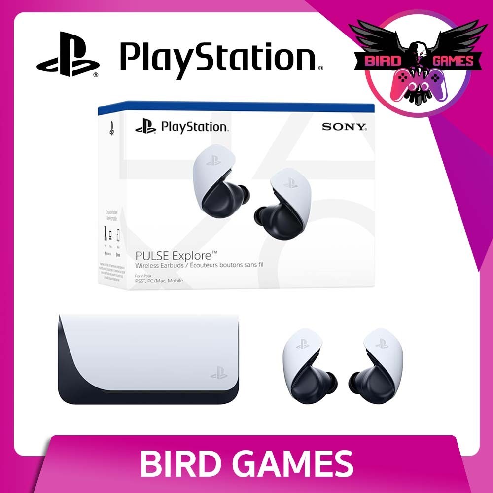 PlayStation PULSE Explore Wireless Earbuds หูฟังไร้สาย Ps5 แท้ของ Sony [หูฟัง ps5] [หูฟัง ps.5] [หู