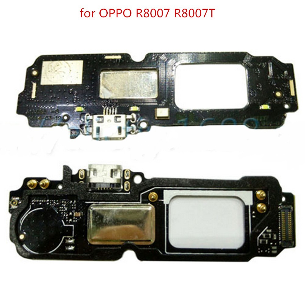 ในสต็อก Connector Dock Micro USB ชาร์จพอร์ต Flex สําหรับ OPPO R8007 R8007T R1S