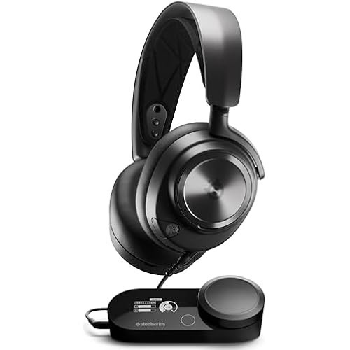SteelSeries Gaming Headset Headphones Arctis Nova Pro Lightweight Wired Sealed Hi-Res PC PS5 PS4 Sw