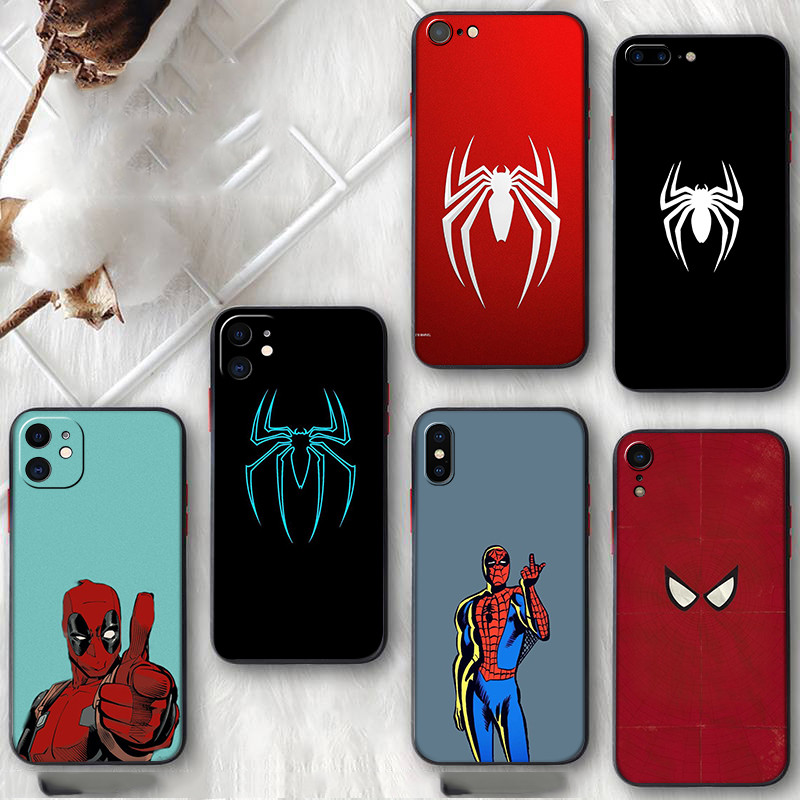 สําหรับ Xiaomi Redmi 13C 13 A1 A2 A3 A3X 12 K40 K60 K70 Pro DA10 spider นุ่มสีดําเคสโทรศัพท์ป้องกันก