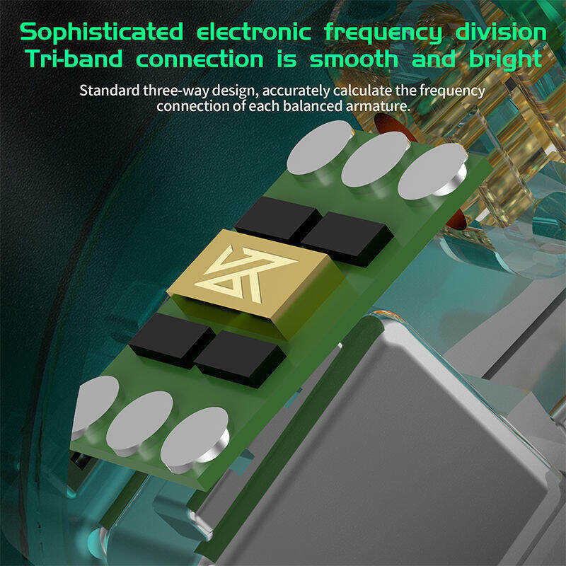 ❤ FAAEAL KZ As16 Pro หูฟังแบบมีสายโลหะ16ba Balanced Armature IEM ชุดหูฟ