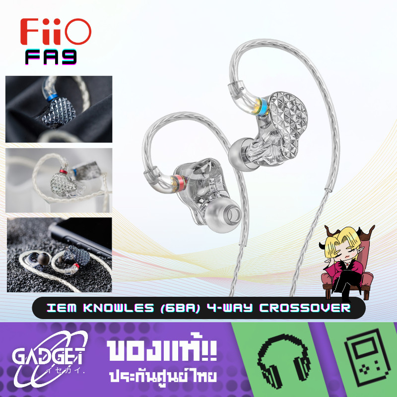 หูฟัง FiiO FA9 IEM Knowles (6BA) 4-way Crossover