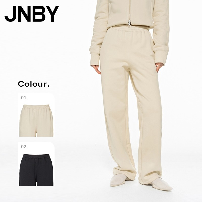 JNBY กางเกงผ้าฝ้ายผู้หญิงทรงหลวม Women's cotton trousers 5N1E15700
