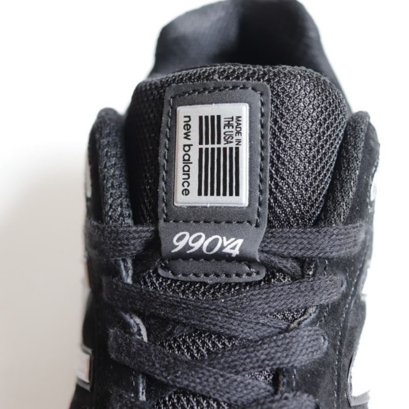 ของแท้ 100% New Balance 990 V4 Black Greyรองเท้าผ้าใบผู้ชาย