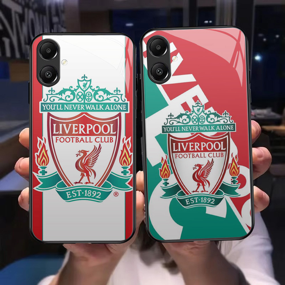 O-74 fc-aliverpool ฟุตบอล fc HD แก้วสําหรับ Samsung Galaxy A05 M04 F04 A04 A03 Core A04e