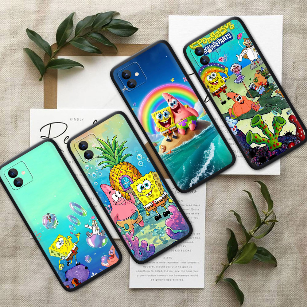 Huawei Y6 Y6s Y6Pro Y6 Y7 Y9 Prime 2019 เคสโทรศัพท์แบบนุ่ม 579C SpongeBob