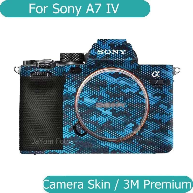 สําหรับ Sony A7M4 A7IV Decal ผิวสติกเกอร์กล้องไวนิล Wrap Anti-Scratch ฟิล์มป้องกัน A7 Mark 4 IV M4 M