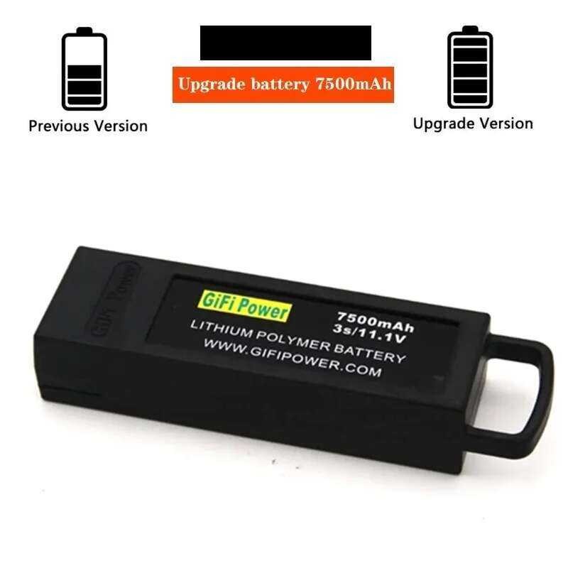 ▥ 11.1V 7500Mah Gifi 3S อัพเกรดแบตเตอรี่ Lipo สำหรับ Yuneec Q500/Q500 +/Q500 4K/Q500 + PRO 4K R