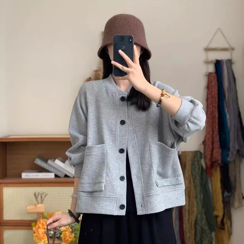 ใหม่แจ็คเก็ตสั้นเบสบอลเครื่องแบบร้อนขายแจ็คเก็ตด้านบนเสื้อผ้าสตรี