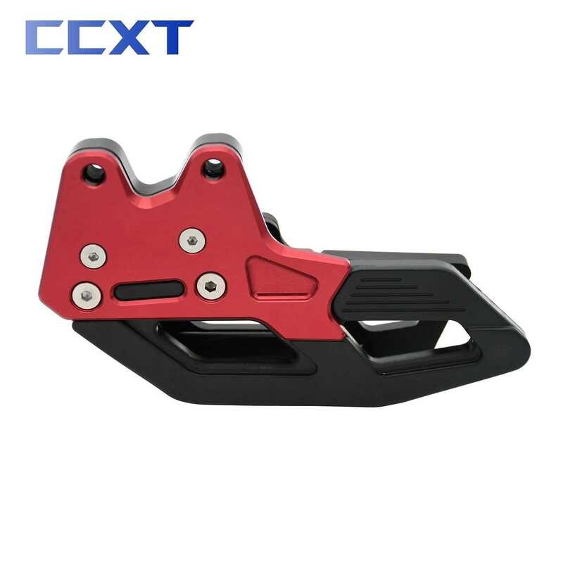 ▥ Cncอลูมิเนียมchain Guide Guard Protectorสําหรับhonda Crf150f Crf230f Crf250f Crf250l Crf300l