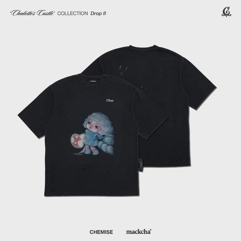 mackcha x chemise  t-shirt