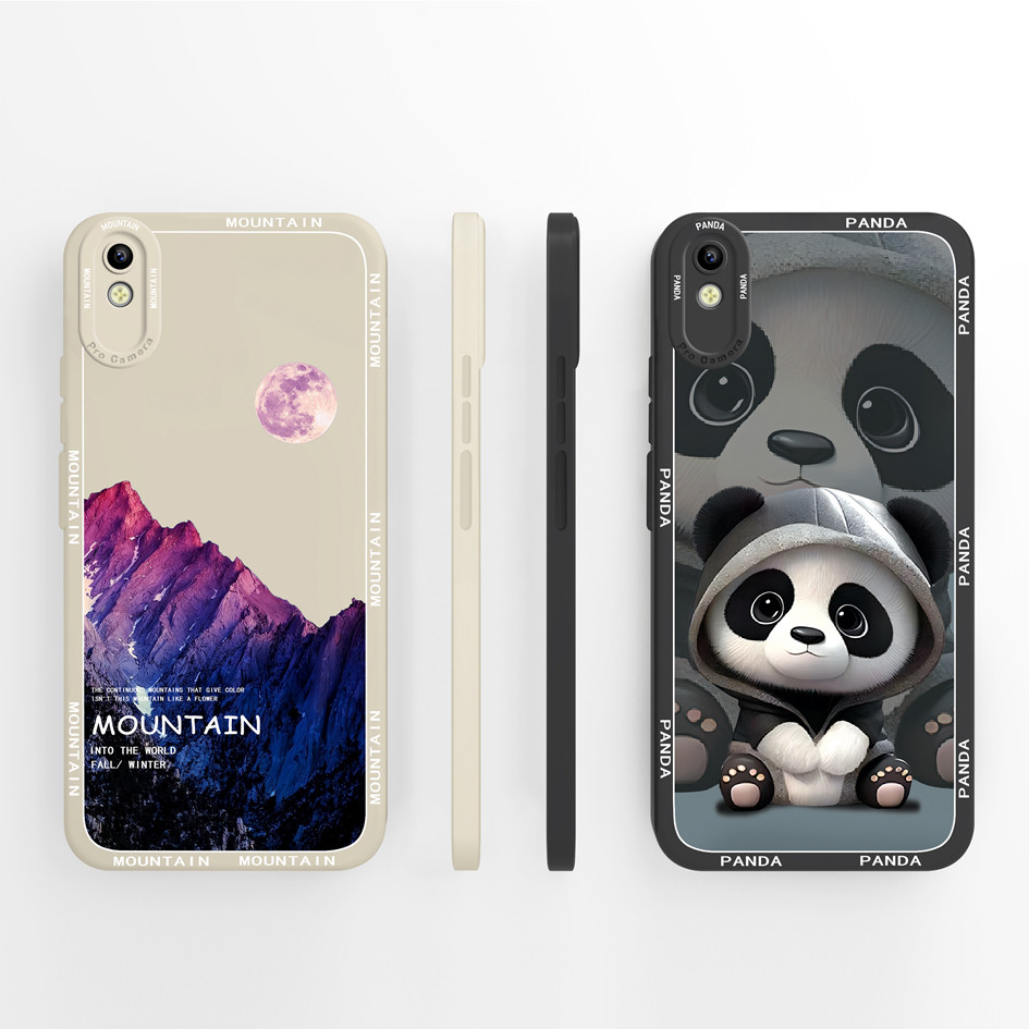 สําหรับvivo Y90 Y91C Y1S Y70 Y93 Y93S Y91iเคสโทรศัพท์น่ารักPandaซิลิโคนนุ่มAnti Slipกันกระแทกปกหลังส