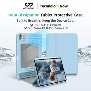 GOOJODOQ ฝาครอบป้องกันแท็บเล็ตพร้อมปรับมุมได้สามพับฟังก์ชั่น…