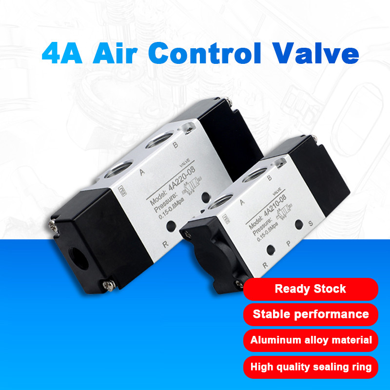 4A110-06 4A220-08 4A210 นิวเมติกเดี่ยวหรือคู่ Air Control วาล์ว 4A120 Air วาล์ว 4A320 4A310-10