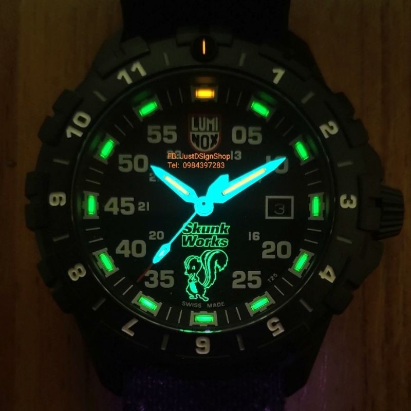 Luminox 6442.H , F-117 nighthawk, Skunk work ของใหม่ มือ 1